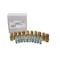 Steelman 20-Piece 1/4" NPT Solid Brass Coupler and Steel Plug Pack 99473-B - alternate 3